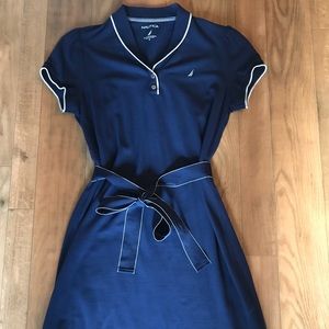 Nautica navy blue dress
